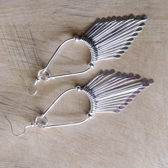 Anthropologie Jewelry - 925 Sterling Silver Earrings